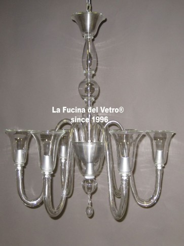 "MODERN ANGELICA" Murano glass chandelier  