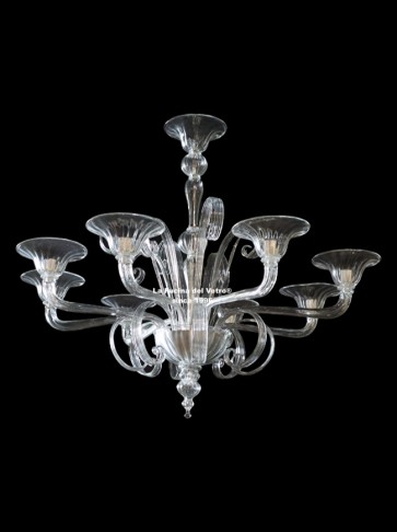 "PASTORAL" Murano glass chandelier