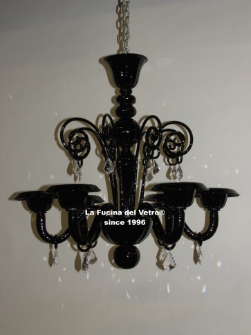 "PASTORAL LUXURY" Murano glass chandelier