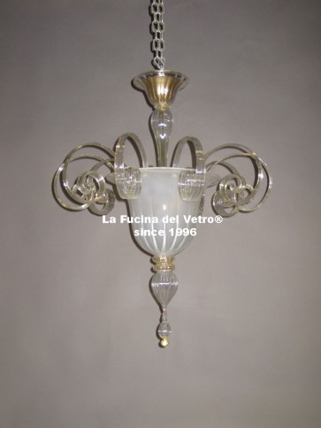 Murano glass ceiling light "PASTORAL" 