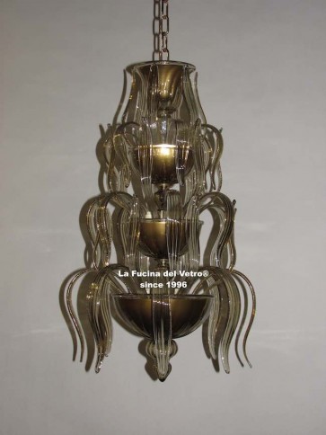 "ANGELICA" Murano glass ceiling light