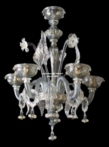 "STRI COLORED" Murano glass chandelier