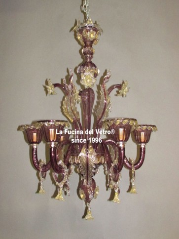 Murano glass chandelier "PRIDE" 