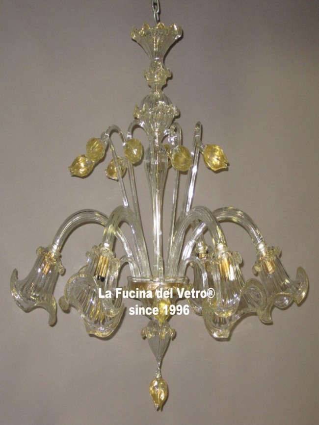 Tulips Classic Fl Murano Glass Chandelier Worldwide - Vetro Murano Ceiling Light Tulips Classic Fl Murano Glass Chandelier Worldwide - Vetro Murano Ceiling Light