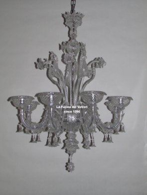 "HALFREZZONICO CLASSIC" Murano glass chandelier