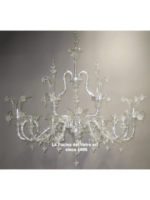 Murano glass chandelier "REZZONICO BARCHESSA"
