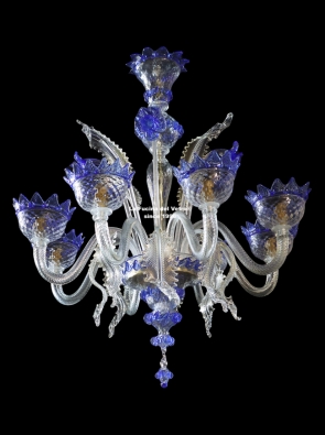 "CLASSIC GOLD VERS.2" Murano glass chandelier