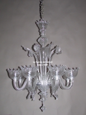 "BASIC CLASSIC" Murano glass chandelier