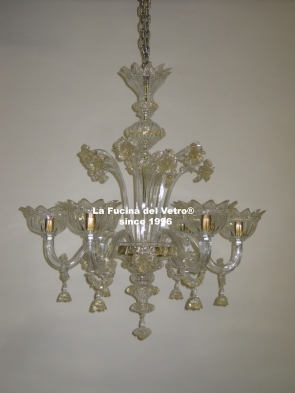 "GLUTTONY VERS.2" Murano glass chandelier