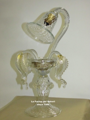 "CLASSIC ROYAL" Murano glass lamp
