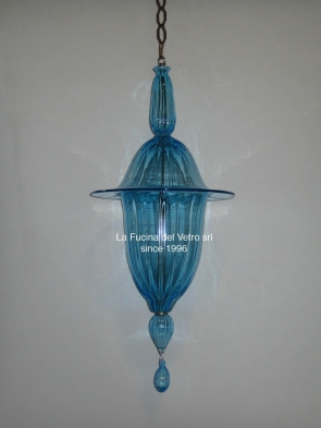 Murano glass lantern "LANTERN COLORED" 