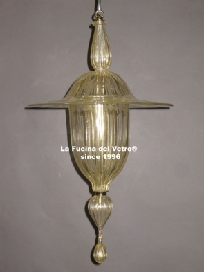 Murano glass lantern "LANTERN COLORED VERS.2" 