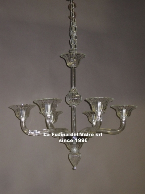  "MODERN GREED" Murano glass chandelier