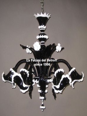 SPOTLIGHT COLORED Murano glass chandelier