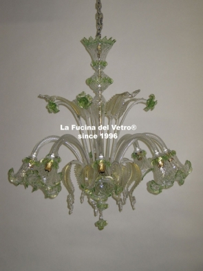 "SPOTLIGHT" Murano glass chandelier 