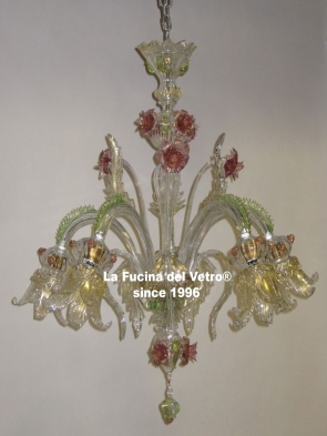 CENTURY Murano glass chandelier 