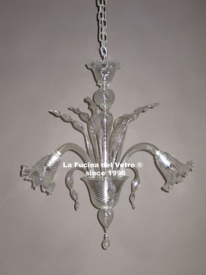  "SILK" Murano glass chandelier