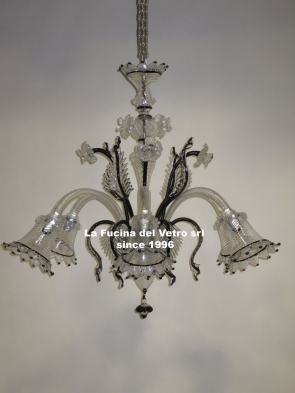 PLUG Murano glass chandelier