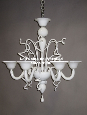  "VARIGOLA COLORED" modern Murano glass chandelier
