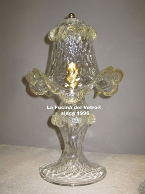 Murano glass bedside lamp "SPOTLIGHT" 