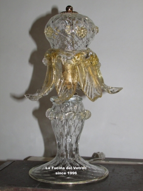 "CENTURY" Murano glass bedside lamp