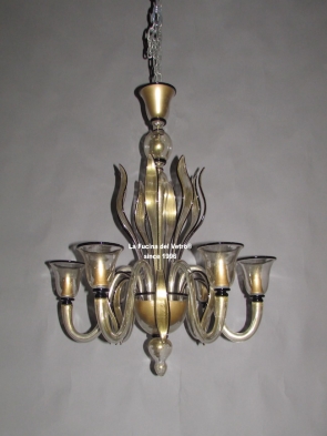 "SPEARS ROYAL" Murano glass chandelier