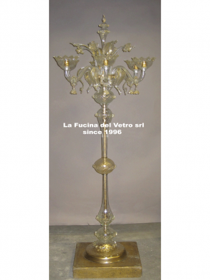 Murano glass floor lamp "CLASSIC" 