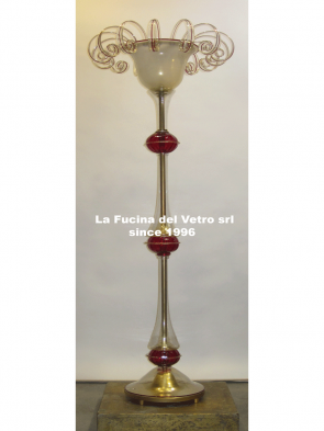 Murano glass floor lamp "ROYAL"