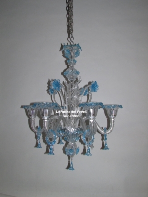 "WRATH VERS.2" Murano glass chandelier