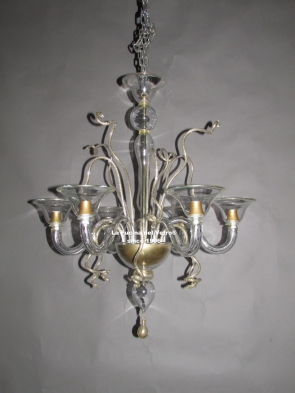 "VARIGOLA GOLD" Murano glass chandelier