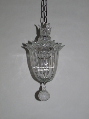 Lanterna in vetro di Murano "LAMPIONE"